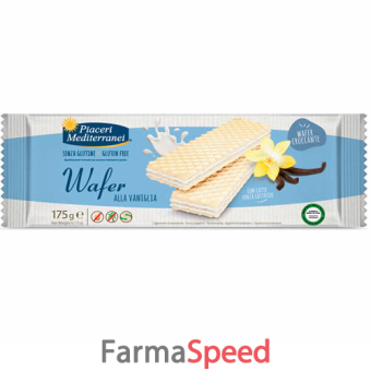 piaceri mediterranei wafer vaniglia 175 g