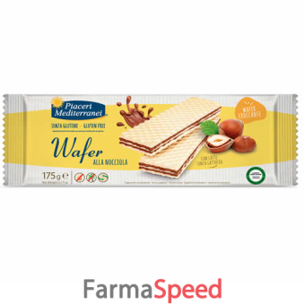 piaceri mediterranei wafer nocciola 175 g