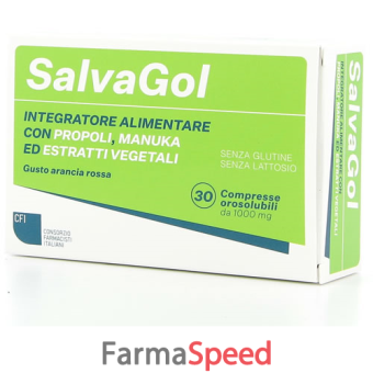 salvagol 30 compresse orosolubili