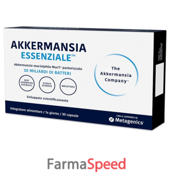 akkermansia essenziale 30 capsule