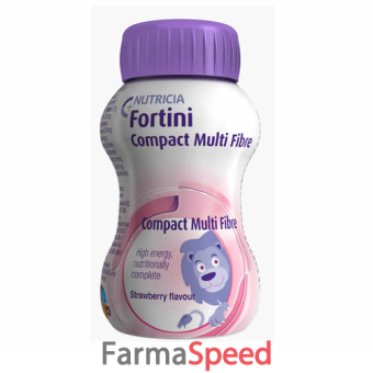 fortini compact multi fibre fragola 4 pezzi 125 g