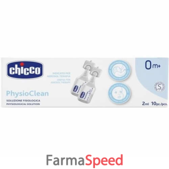 chicco soluzione physioclean 2 ml 10 pezzi