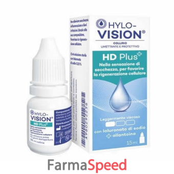 hylovision hd plus collirio umettante e protettivo 15 ml