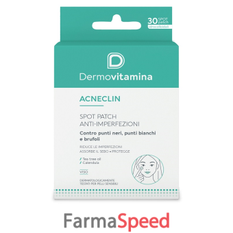 dermovitamina acneclin patch anti imperfezioni 30 pezzi