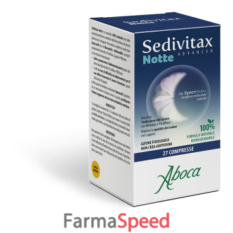 sedivitax notte advanced 27 compresse