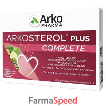 arkosterol plus complete 30 compresse