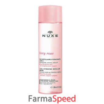 nuxe very rose eau micellaire pelli secche 200 ml