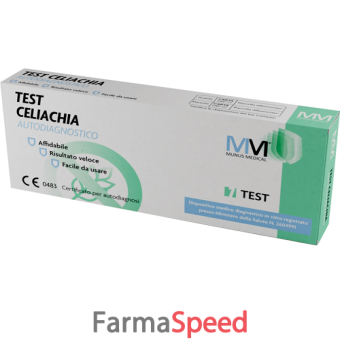 test celiachia autodiagnostico munus medical determinazione anticorpi anti-dgp/iga/igg nel sangue