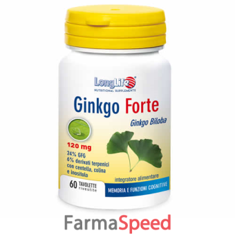 longlife ginkgo forte 60 tavolette