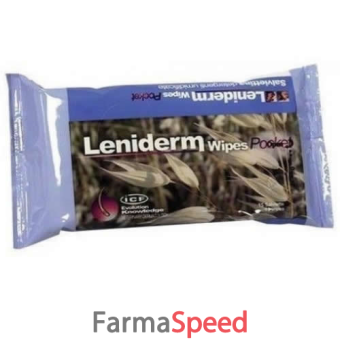 leniderm wipes pocket 20 pezzi