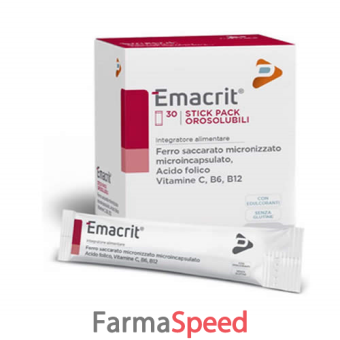 emacrit orosolubile 30 stick pack