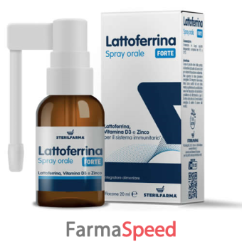 lattoferrina forte spray orale 20 ml