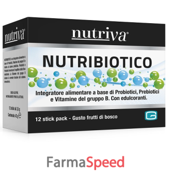 nutriva nutribiotico 12 stick pack