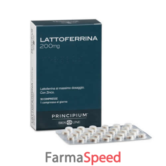 principium lattoferrina 200 mg 30 compresse