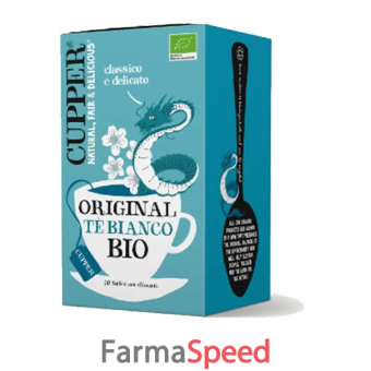 cupper te' bianco bio 20 bustine