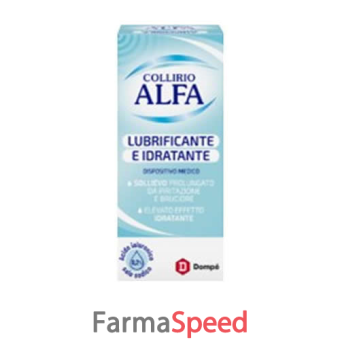 collirio alfa lubrificante idratante 10 ml