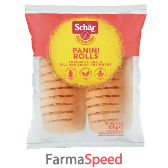 schar panini rolls 2 pezzi da 75 g