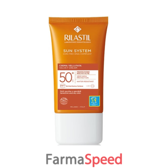 rilastil sun ppt spf 50+ crema velluto 50 ml