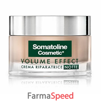 somatoline cosmetic volume effect crema riparatrice notte 50 ml