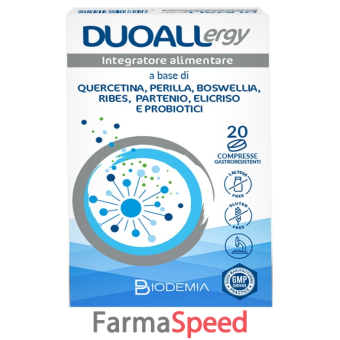 duoallergy 20 compresse gastroresistenti