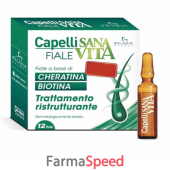 sanavita capelli 12 fiale