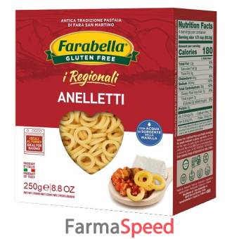 farabella anelletti i regionali 250 g