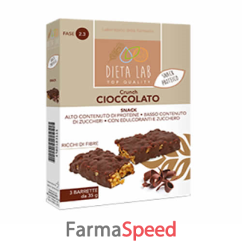 dlab crunch cioccolato 3 pezzi