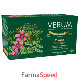 verum fortelax tisana 20 filtri new