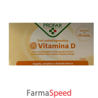 profar test autodiagnostico rilevazione vitamina d 1 pezzo