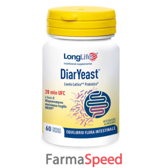 longlife diaryeast 60 capsule vegetali