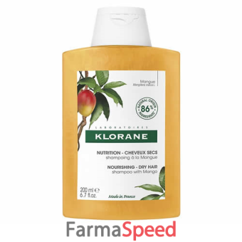 klorane shampoo al mango 200 ml