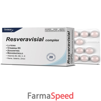 resveravisial complex 20 compresse