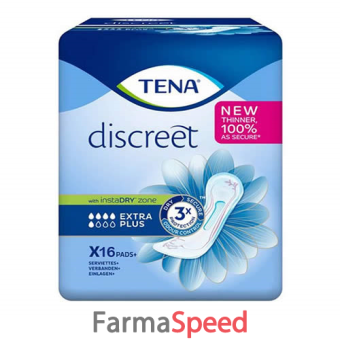 tena discreet extra plus 16 pezzi