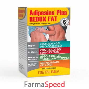 adipesina plus redux fat 60 compresse