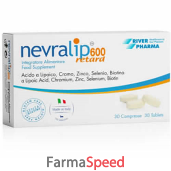 nevralip 600 retard 30 compresse