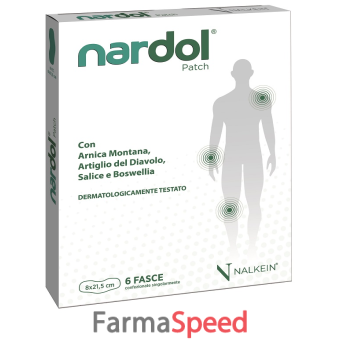 nardol patch 6 pezzi