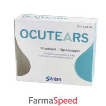 ocutears hydro+ 0,4% 15x0,35 ml