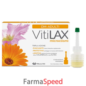 vitilax microclismi adulti 6 x 9 g