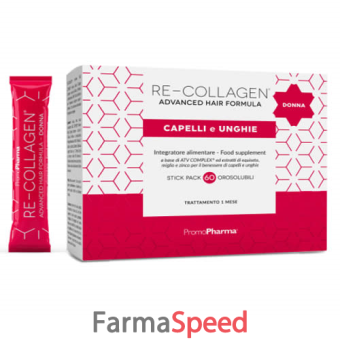 re-collagen donna capelli e unghie 60 stick