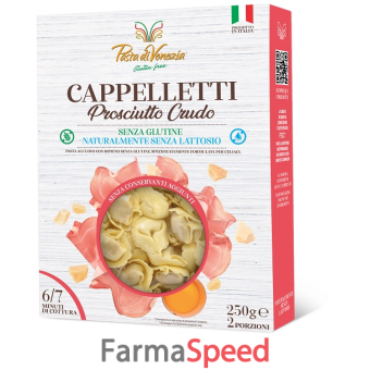 pasta di venezia cappelletti al crudo senza glutine stab 250 g