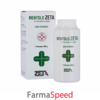 zeta talco mentolato 100 g