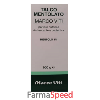 talco mentolato viti 100 g