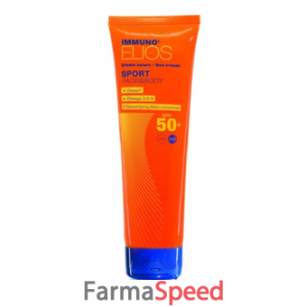 immuno elios crema sport spf50+ 100 ml