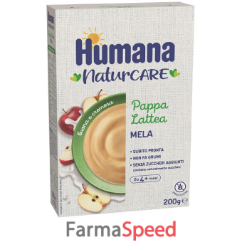 humana pappa lattea mela 200 g