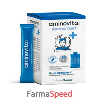 aminovita plus sonno fast 20 stick da 10ml