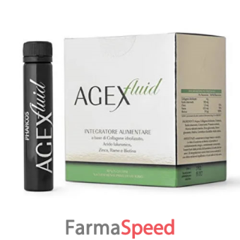 agex fluid pharcos 15 fiale da 25 ml