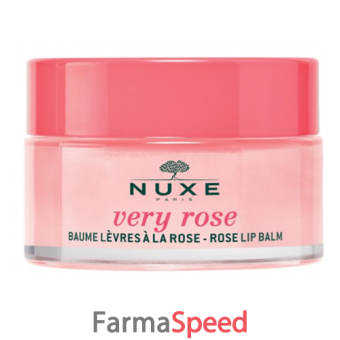 nuxe very rose balsamo labbra idratante 15 g