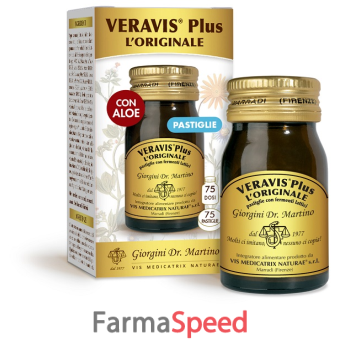 veravis plus l'originale pastiglie con fermenti lattici 30 g