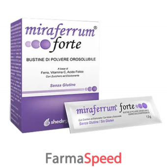 miraferrum forte 20 bustine da 1,5 g