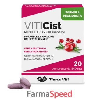 viticist mirtillo 20 compresse rivestite